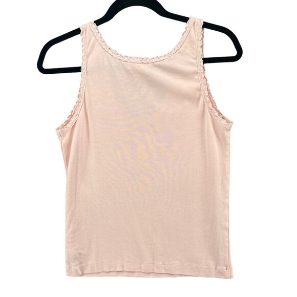 SLEEP The White Company Sleep Shirt Womens Light Pink Sleeveless V Neck Size M - Picture 2 of 7